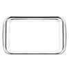A clear, top-down view of a rectangular glass baking dish on a white background. Anteprima dell’immagine prodotto