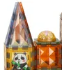 Konstrukcja 3D klocki magnetyczne świecący park zwierząt Podgląd zdjęcia produktu 11