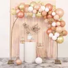 Svatební oblouk Kovový svatební stojan Balonový oblouk Rose Náhled obrázku produktu 8