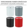 WENKO Müll Eimer Inca white 2 L Schwingdeckel Kosmetik Bad Produktbild-Vorschau 5