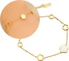 Camerazar Bracciale d'oro in acciaio chirurgico con fiore Anteprima dell’immagine prodotto 9