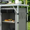 Outsunny Campingküche klappbar, Outdoor Küche mit Produktbild-Vorschau 9
