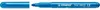 A blue marker pen with its cap off, lying next to the cap. Text is visible on the pen. Voir les images du produit