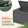 CASARIA® Gartenbox Grau UV-beständig 310L Haltegriffe Produktbild-Vorschau 5