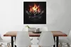 MuchoWow® Poster Eine Illustration eines flammenden Produktbild-Vorschau 2