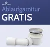 BADLAND Duschwanne Viertelkreis Alex 70x70x16 cm mit Produktbild-Vorschau 5