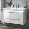 FACKELMANN MILANO Badmöbel Set 3 Teile / Keramik Produktbild-Vorschau 2