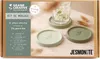 Graine Creative DIY Bastelset Jesmonite Untersetzer Blätter Produktbild-Vorschau 1