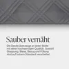 Bettüberwurf 220x240 cm Anthrazit – Tagesdecke gesteppt, Produktbild-Vorschau 4