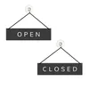 Elegantes Türschild Hängeschild Open/Close 30x8cm Produktbild-Vorschau 3