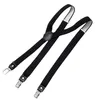DonDon® Herren Hosenträger schmal 2,5 cm – 3 Clips in Produktbild-Vorschau 1