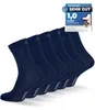 OCERA 6x Bambus Socken Uni verschiedenen Farben  - Blau Produktbild-Vorschau 1