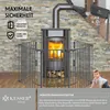 KESSER® Kaminschutzgitter mit Tür Metall Ofenschutzgitter Produktbild-Vorschau 7