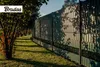 Zaunschutzfolie 19cm x 35m mit 20 Befestigungsclips braun Produktbild-Vorschau 3