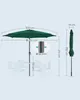 SONGMICS Sonnenschirm Ø300 cm UPF 50+ beidseitig um 30° Produktbild-Vorschau 6