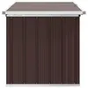 vidaXL Garten-Aufbewahrungsbox Braun 129 x 67 x 65 cm Produktbild-Vorschau 5