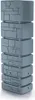 Regentonne eckig SANTURO 350 Liter grau inkl. Hahn Produktbild-Vorschau 3