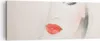 Bild auf Leinwand - Leinwandbild - Frau Gesicht Lippen - Produktbild-Vorschau 1