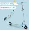COSTWAY Scooter Detská kolobežka, pedálová kolobežka s LED Náhľad obrázku produktu 3