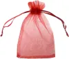 Organzasäckchen 13 x 18 cm, Rot, 100 Stück Produktbild-Vorschau 2