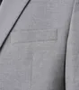 VENTI Herren Anzugsakko FORMAL Revers Polyestermix Silber Produktbild-Vorschau 4