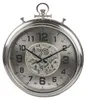 Formano XXL Wanduhr Silver 52x60cm Metall Uhr mit Produktbild-Vorschau 3