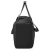 A black duffel bag is shown from the side against a white background. Produktbild-Vorschau