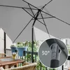 SVITA Sonnenschirm Set 3x2m Balkonschirm rechteckig mit Produktbild-Vorschau 3
