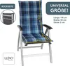 LILENO HOME Gartenstuhl Auflagen als [1er Set - Hochlehner] Produktbild-Vorschau 2