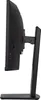 Side view of a black computer monitor on a stand. Produktbild-Vorschau