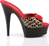 DELIGHT-601-6 Damen Slipper von Pleaser, Tan-Leopard EU 41, Produktbild-Vorschau 5