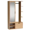 AX LIVING Garderobe Nemrut Holzoptik mit Spiegel – Produktbild-Vorschau 4