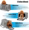 Transporttasche für Katze/Hund, Hundetransportbox, faltbare Produktbild-Vorschau 6