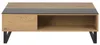 Table basse « Azalea » en noir, MDF, acier - 110 x 35 x 60 Voir les images du produit 5