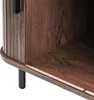 BELIANI TV-Möbel Dunkelbraun MDF-Platte mit 2 Schiebetüren Produktbild-Vorschau 6