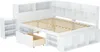 OKWISH Lit Enfant 208 x 198 x 91  cm - Lit Avec Rangement Voir les images du produit 8