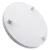 XL decoratief dienblad rond, op voetjes, 38 x 6 cm - wit - Productafbeelding-voorbeeld 4
