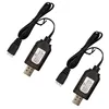 2x Cavo di ricarica USB con indicatore LED Per batterie Anteprima dell’immagine prodotto 2