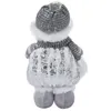 Einziehbare Schneemann Puppen,Weihnachten Schneemann Produktbild-Vorschau 6