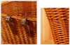 Wicker Handgewebt Fahrrad vorne Lenker Korb Fahrrad Fracht Produktbild-Vorschau 5