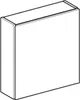 Geberit 502319JH1 Hängeschrank quadratisch, 1 Tür Produktbild-Vorschau 2