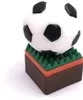 Onwomania Fussball stehend auf Rasen Funny USB Stick 32 GB Produktbild-Vorschau 1