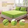 Lavea® 2er Pack Spannbettlaken 140/160x200 cm, Jersey Produktbild-Vorschau 7