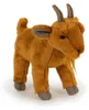 Bouc en peluche, 25 cm, marron, 0 mois et plus Voir les images du produit 1