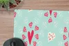 MuchoWow® Mauspad Mousepad Herzen - Muster - Pastell 60x30 Produktbild-Vorschau 2