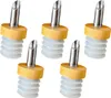 Flaschenausgießer Holz & Edelstahl mit Gummidichtung, 5er Produktbild-Vorschau 1