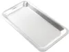 A stainless steel tray on a white background. Anteprima dell’immagine prodotto