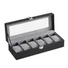 SONGMICS Box na hodinky pro 6 hodinek, pouzdro na hodinky Náhled obrázku produktu 8