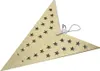 Clayre & Eef Hängender Stern 90x20x90 cm Goldfarbig Papier Produktbild-Vorschau 2