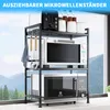 Fleau ausziehbares Mikrowellenregal XL – Mikrowelle – Produktbild-Vorschau 6